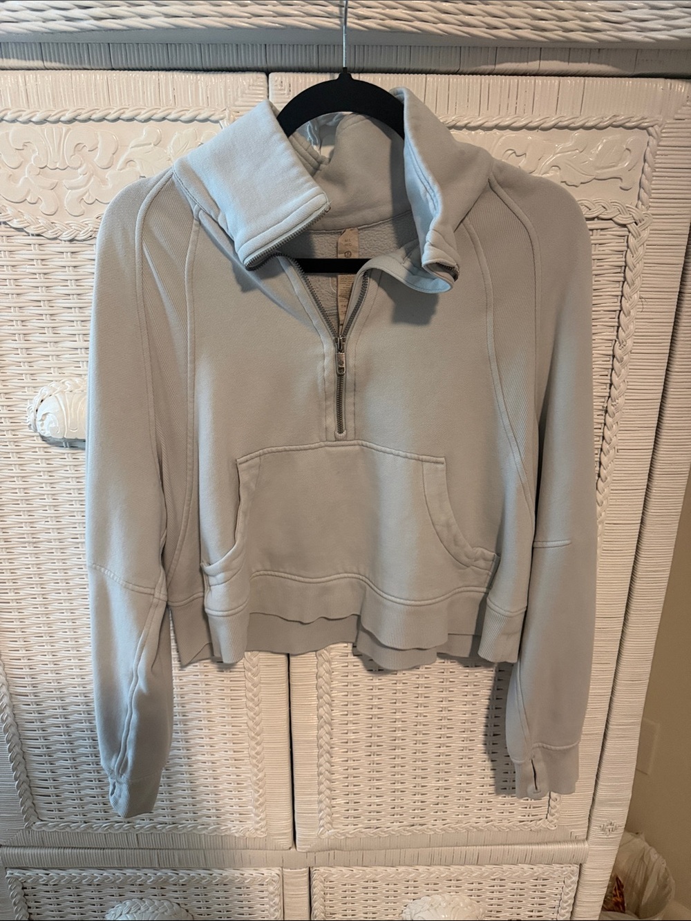 Light Blue Lululemon Scuba Sweatshirt M/L